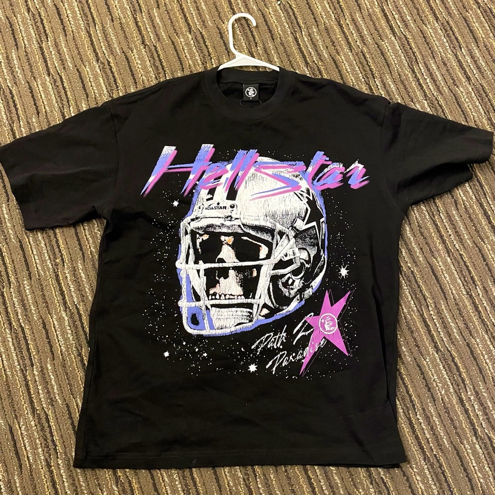 Black Hellstar T Shirt “Path to Paradise”